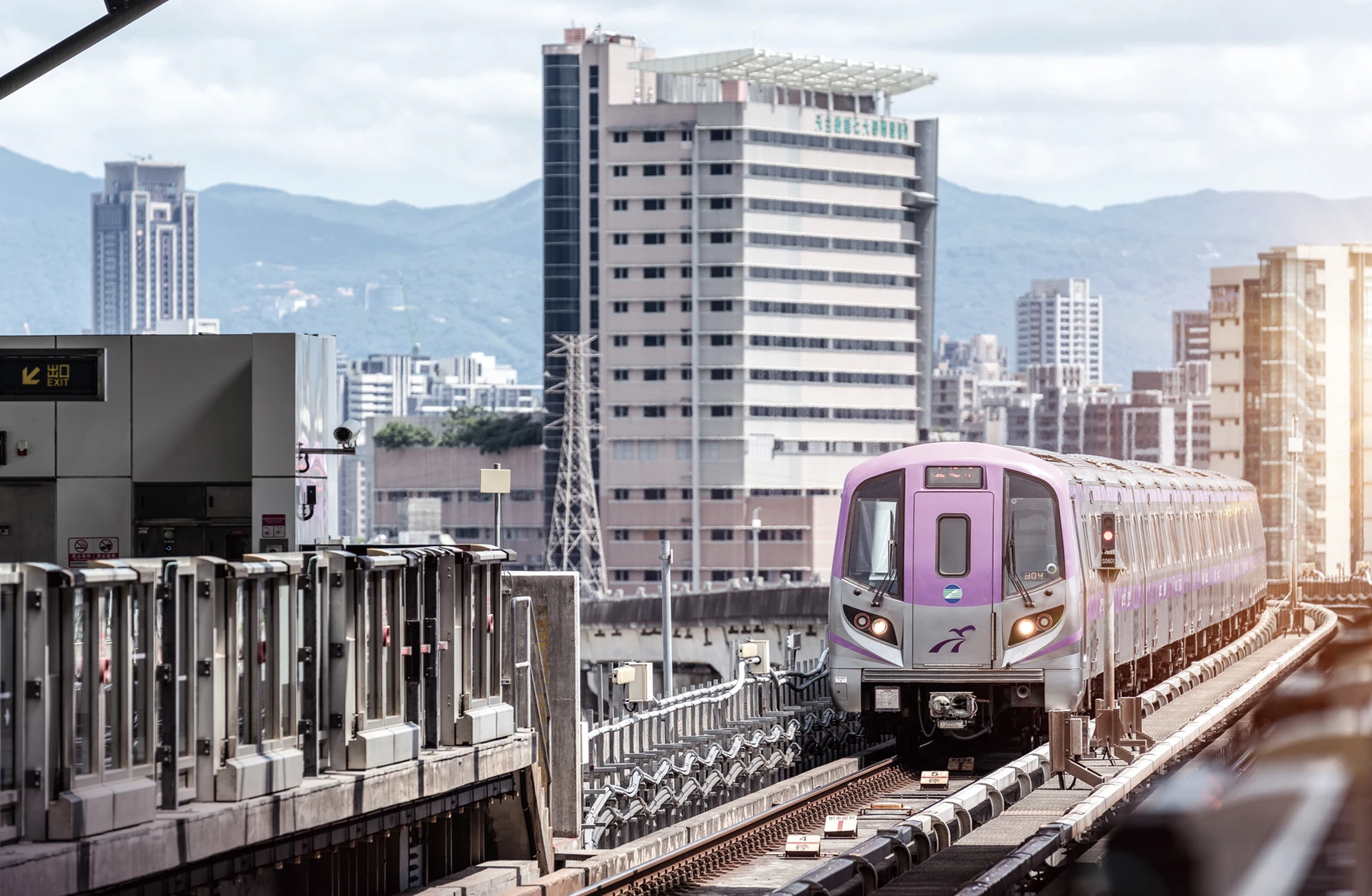 機捷A6泰山貴和站|本圖經實景拍攝後製修飾合成