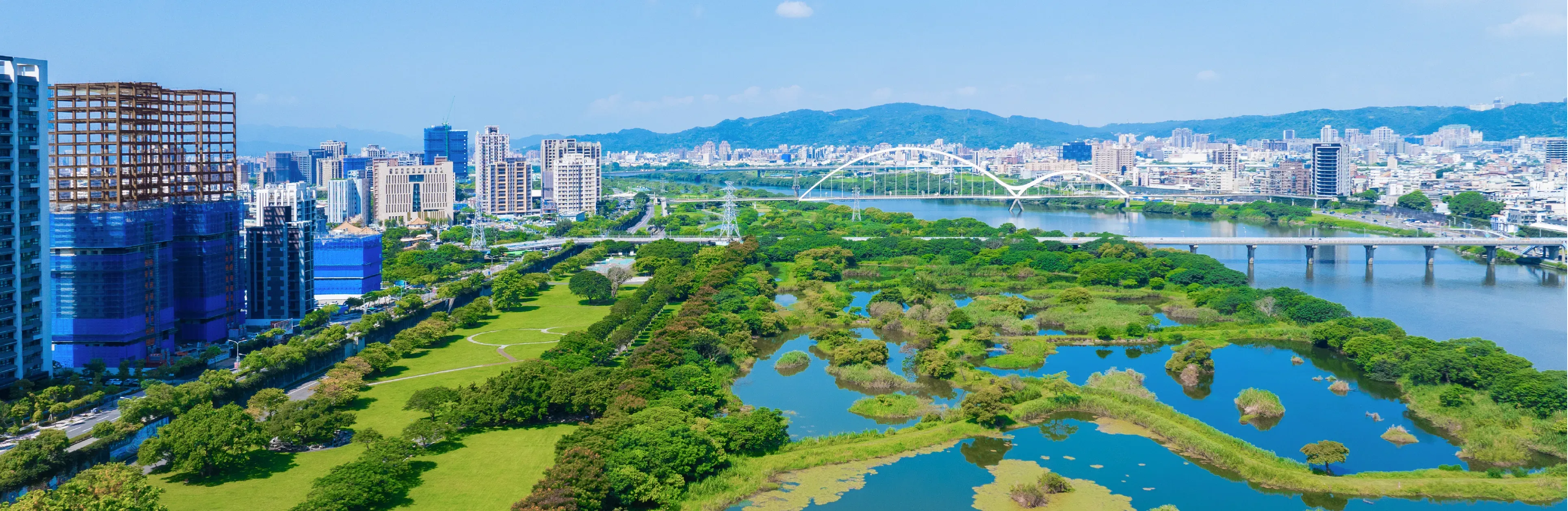 江子翠河濱公園 實景