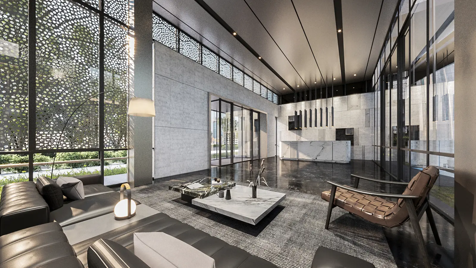 國泰仰睦 大廳3D示意圖