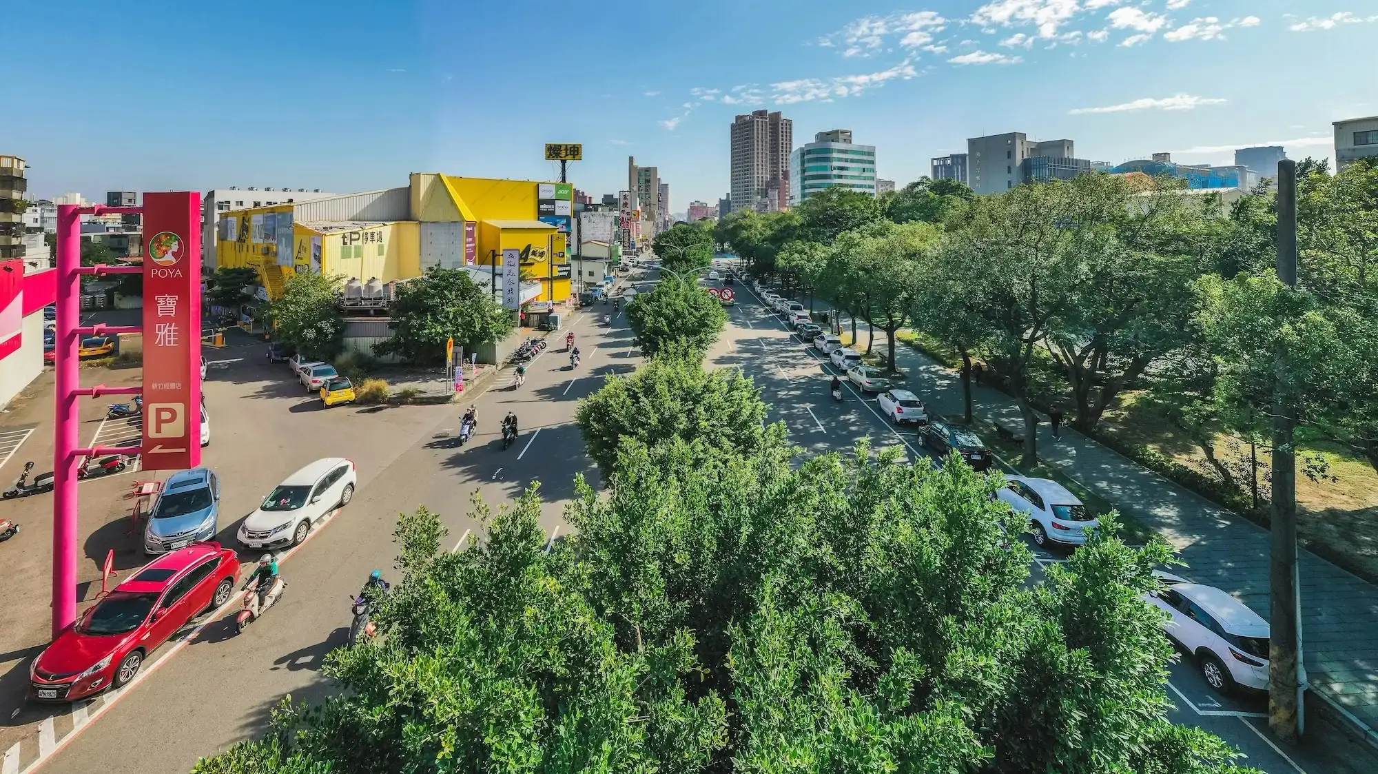 經國路街廓實景