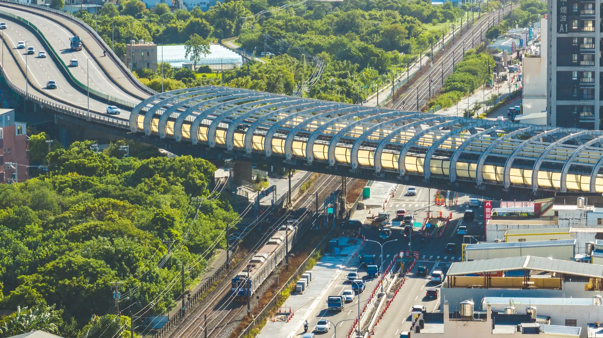 茄苳景觀大道實景