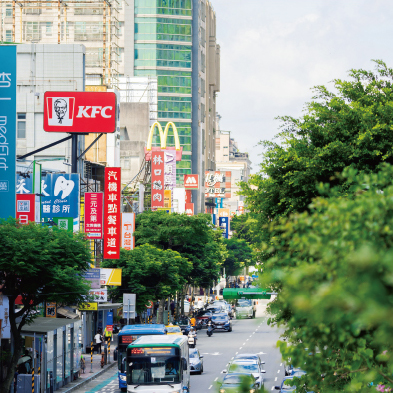 復興一路商圈實景