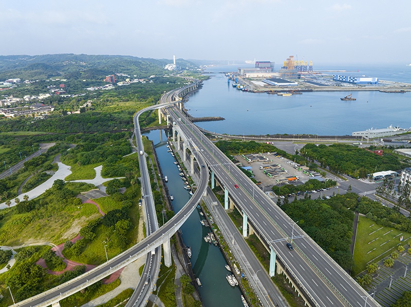台 61 線快速道路空拍