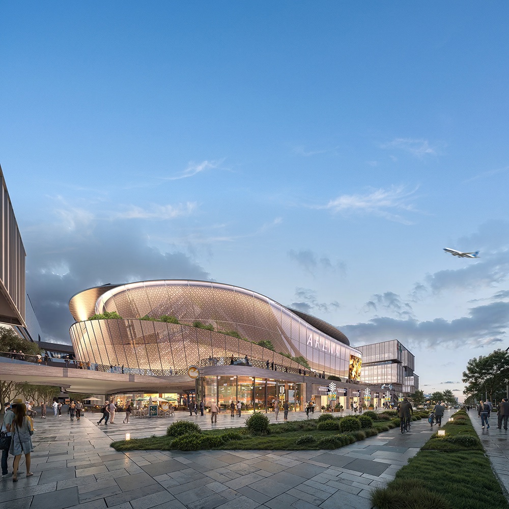 桃園航空城大巨蛋示意圖