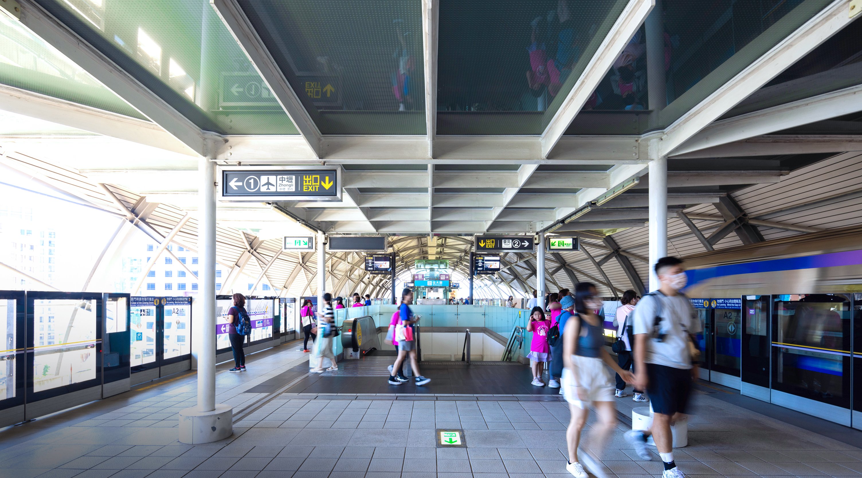 捷運站周邊商圈實景