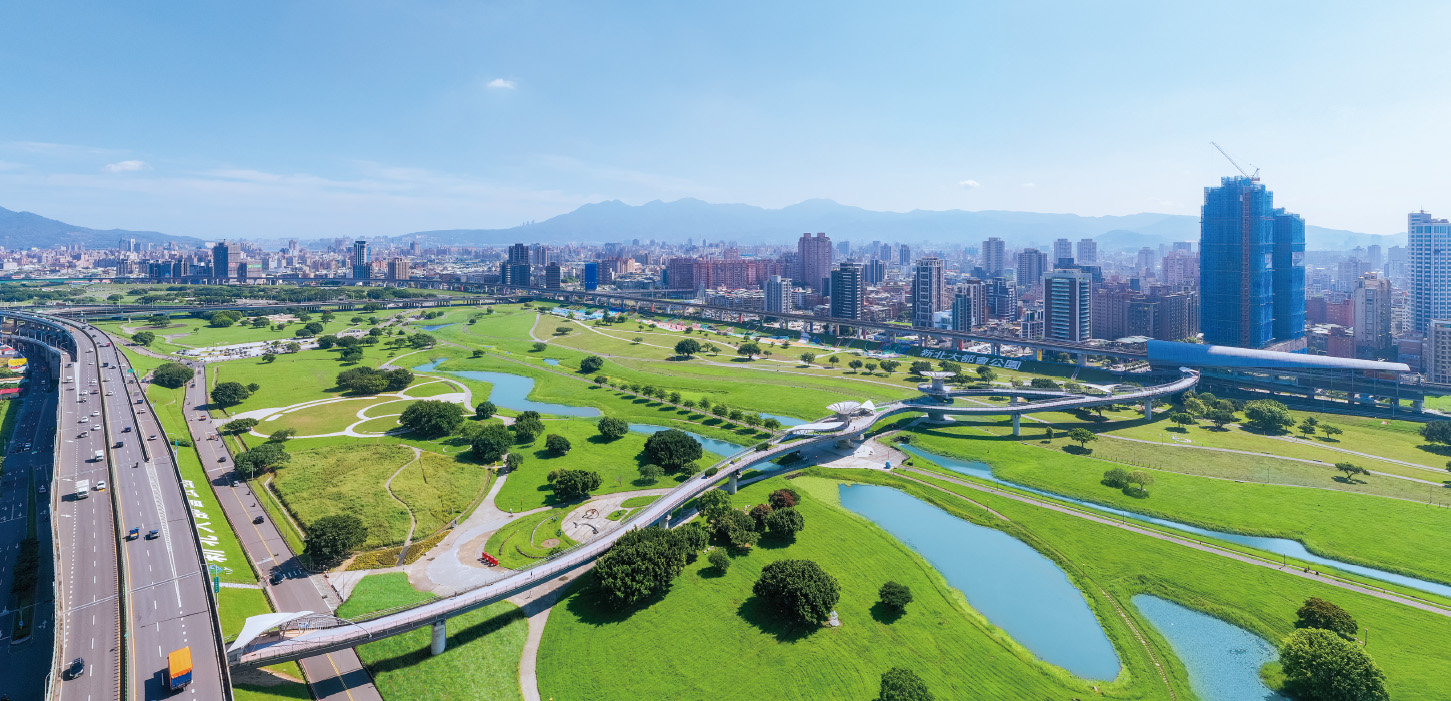 大都會公園實景修飾