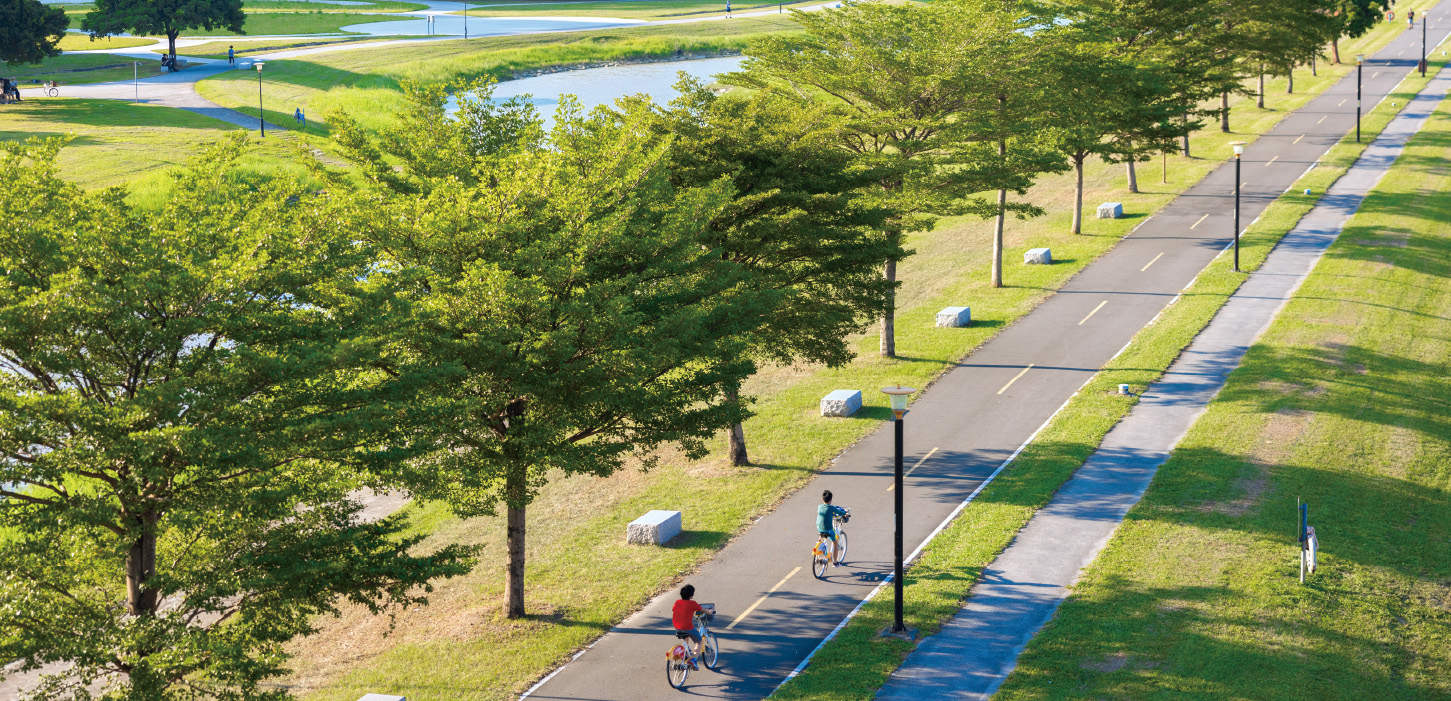 大都會公園實景修飾