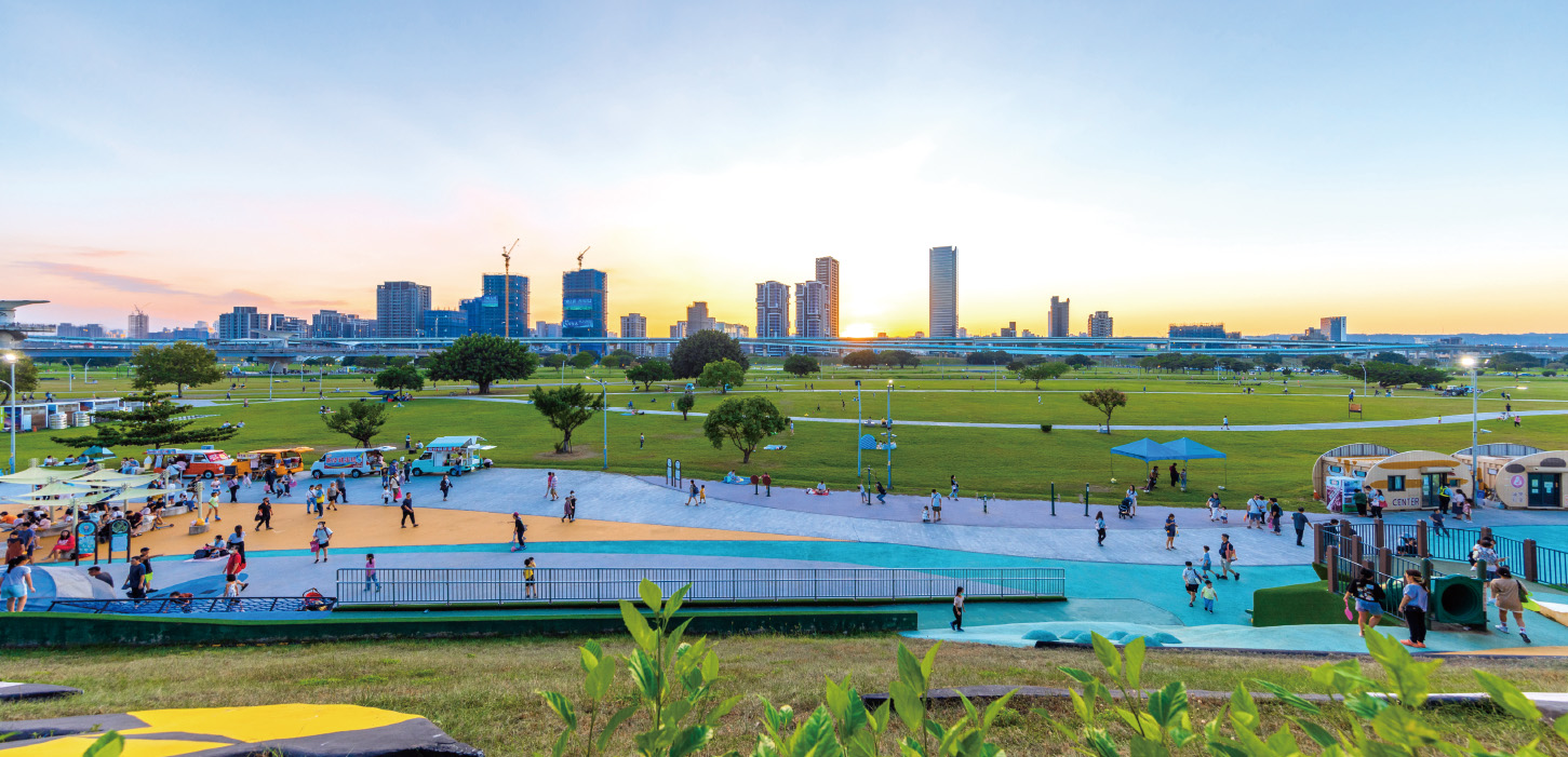 大都會公園實景修飾